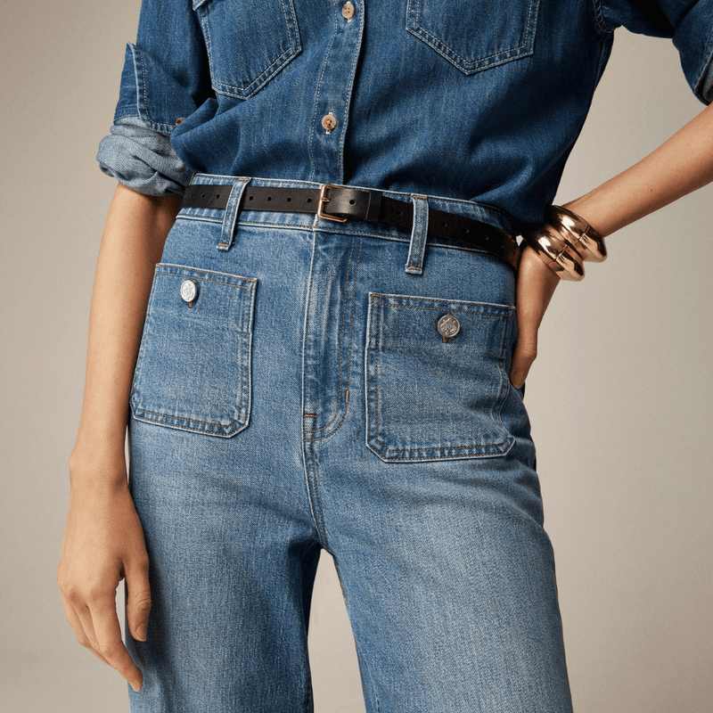 FitCurve | Bequeme High-Waist-Jeans mit weitem Bein