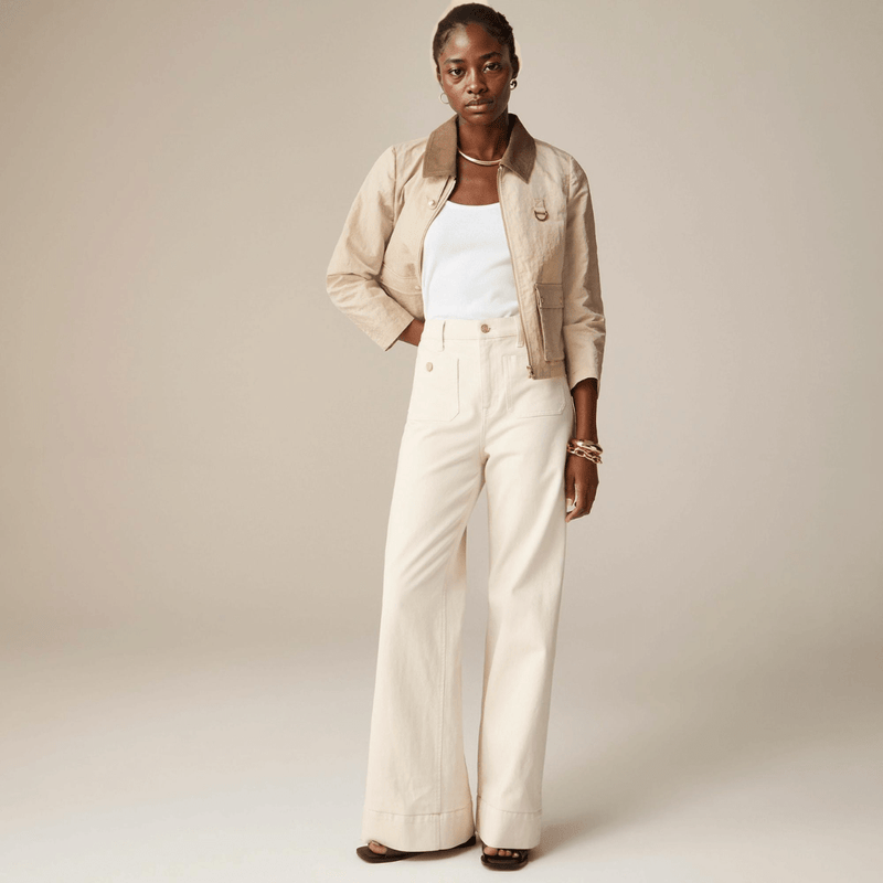 FitCurve | Bequeme High-Waist-Jeans mit weitem Bein