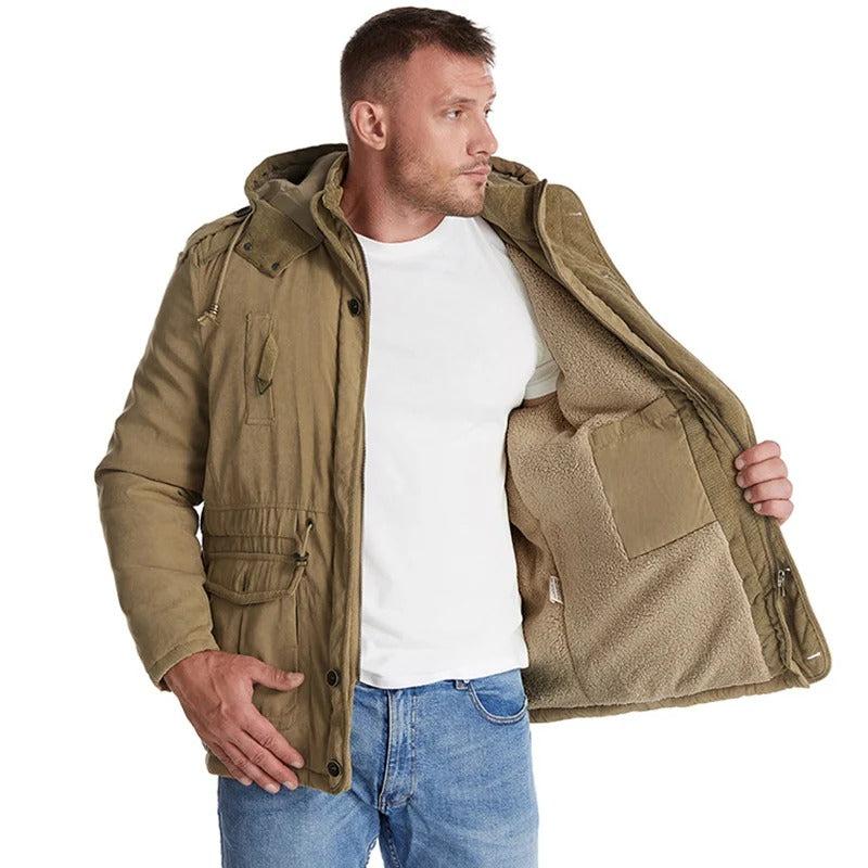 Fleece - Lined Outdoor Jacket for Men - Harren Cole