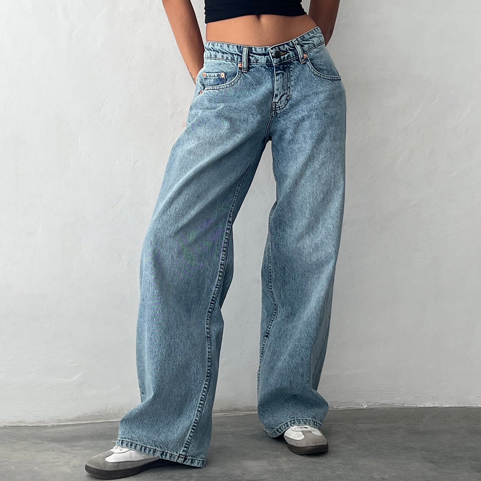 FlexiDenim | 2+1 KOSTENLOS: Lockere lässige Baggy - Jeans - Livezo