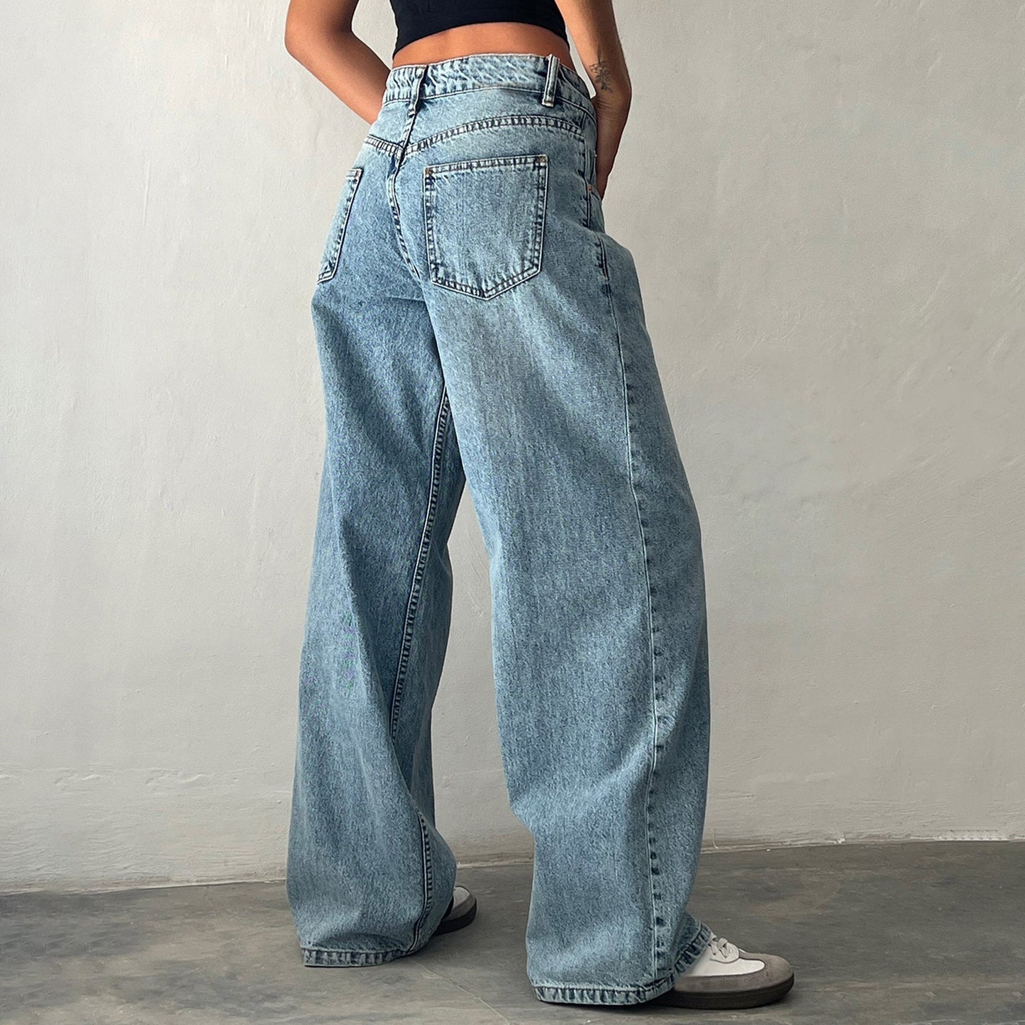 FlexiDenim | 2+1 KOSTENLOS: Lockere lässige Baggy - Jeans - Livezo