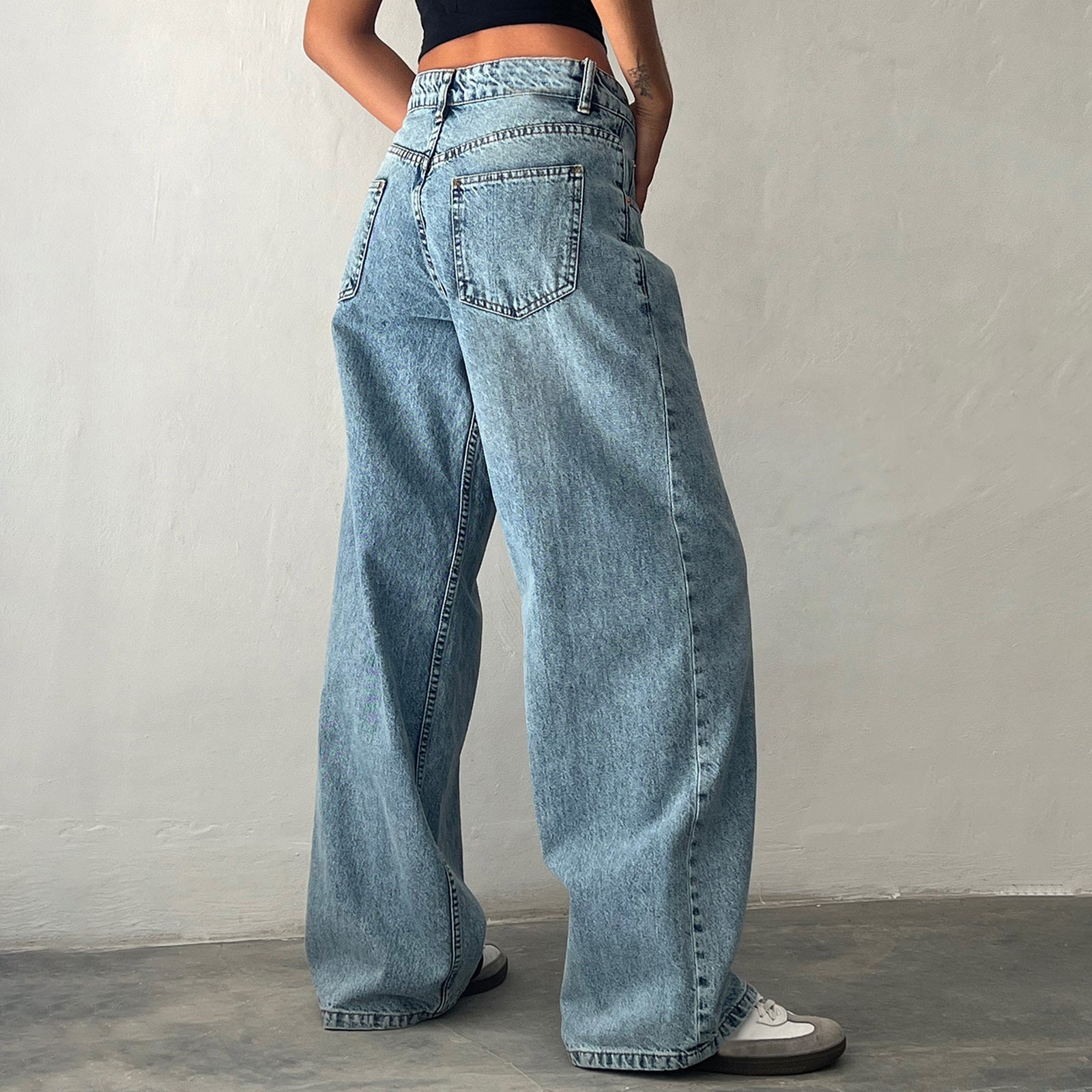 FlexiDenim | 2+1 KOSTENLOS: Lockere lässige Baggy - Jeans - Livezo