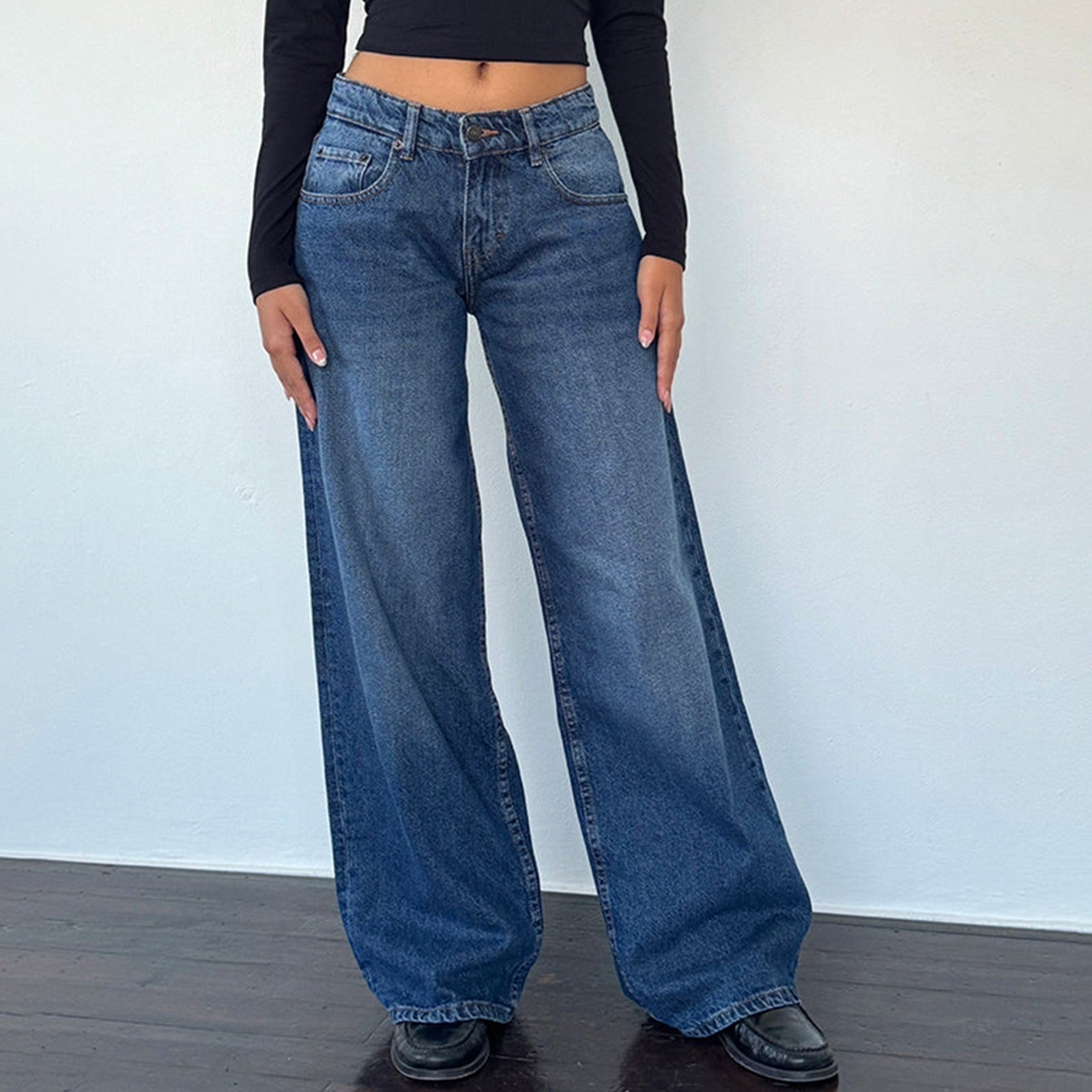 FlexiDenim | 2+1 KOSTENLOS: Lockere lässige Baggy - Jeans - Livezo