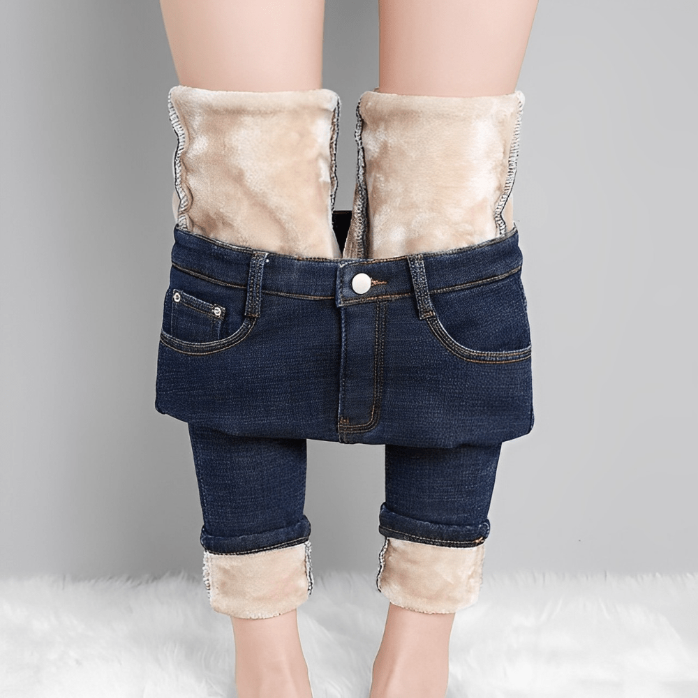 Flora - Warme Fleece - Jeans - Livezo