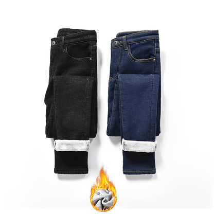 Flora - Warme Fleece - Jeans - Livezo
