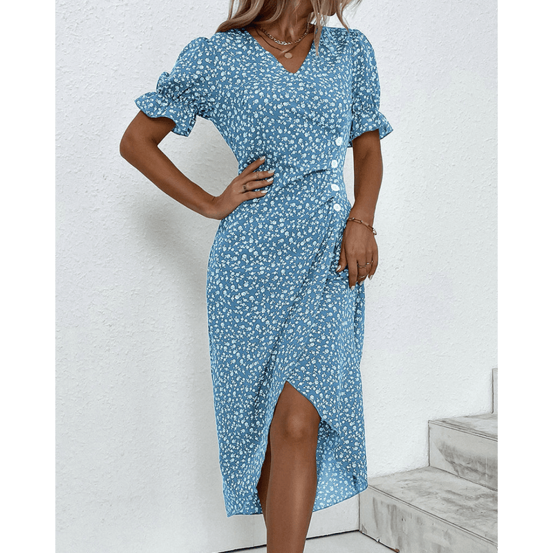 Florence Elegantes Wickelkleid - Livezo