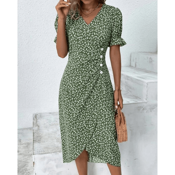 Florence Elegantes Wickelkleid - Livezo