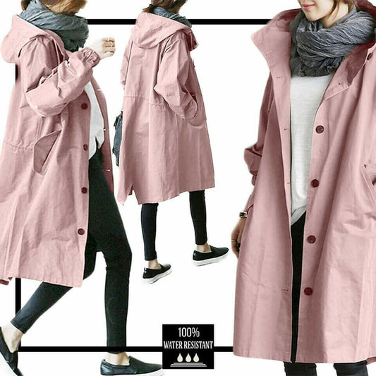 Franziska - Wasserdichte Jacke mit Kapuze - Livezo