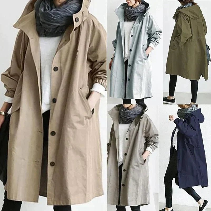 Franziska - Wasserdichte Jacke mit Kapuze - Livezo