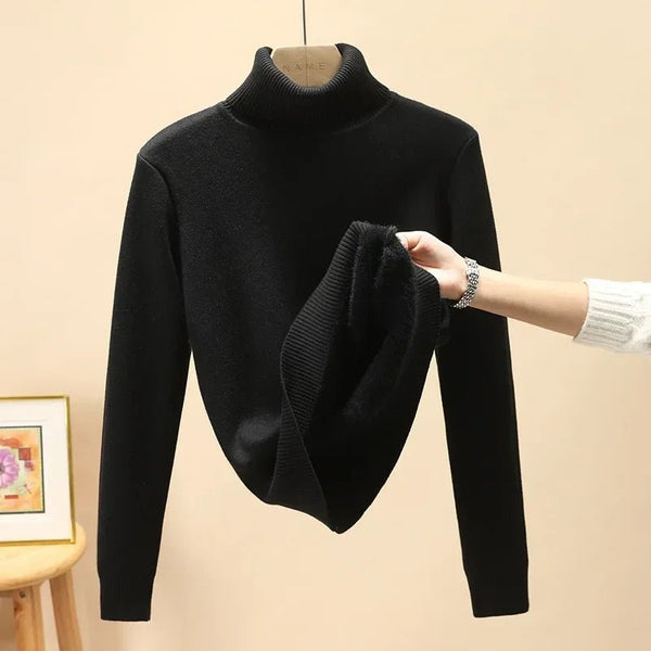 Frieda - Herbst Winter Streetwear Jersey Strickwaren Pullover - Livezo