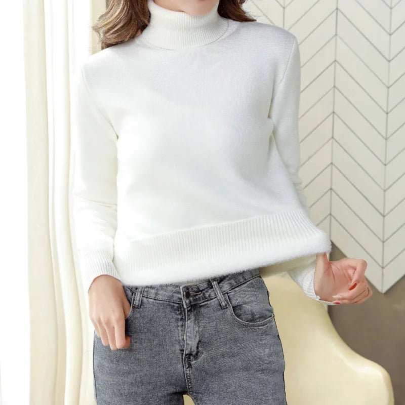 Frieda - Herbst Winter Streetwear Jersey Strickwaren Pullover - Livezo
