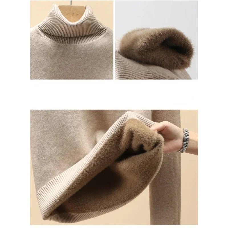 Frieda - Herbst Winter Streetwear Jersey Strickwaren Pullover - Livezo