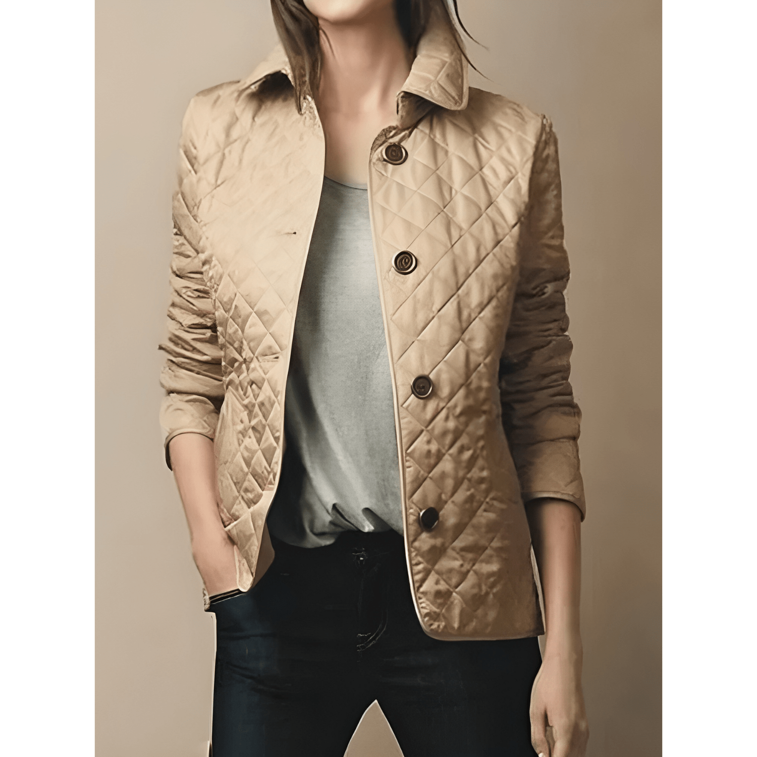 Frieda - Kurze Steppjacke - Livezo