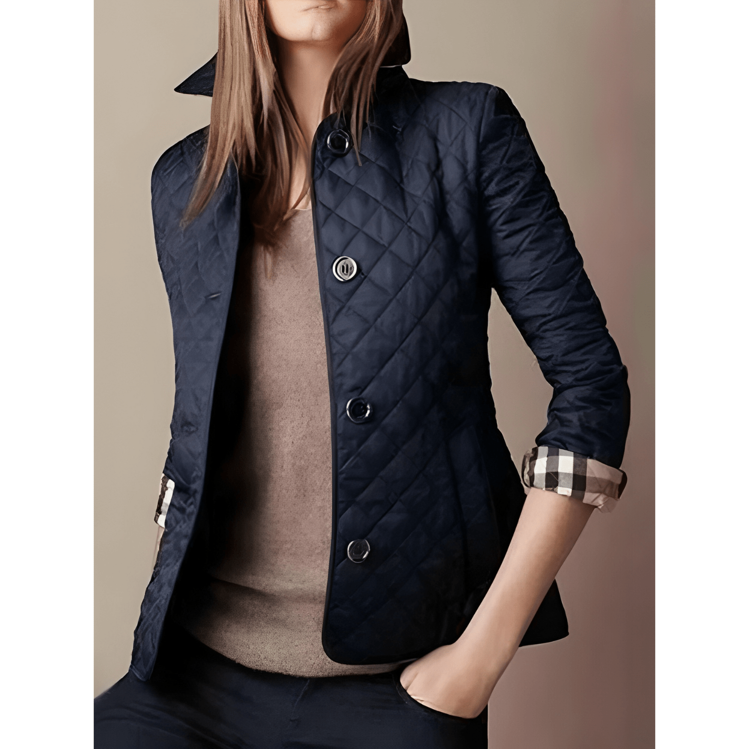 Frieda - Kurze Steppjacke - Livezo
