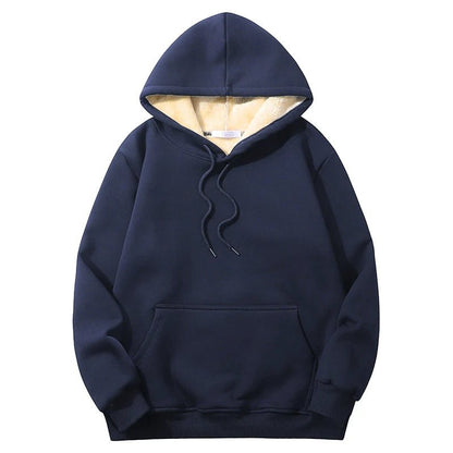Gabriele - Unisex - Lammfell - Winterkapuzenpullover für Kuschelige Wärme - Livezo