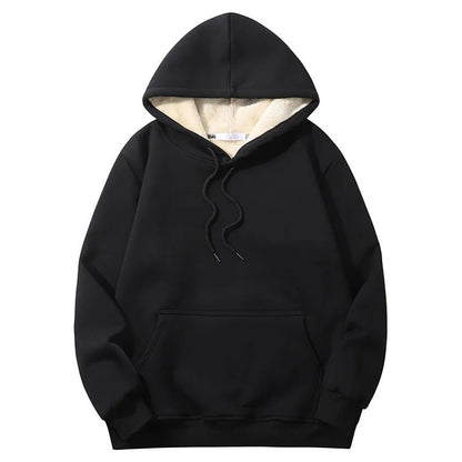 Gabriele - Unisex - Lammfell - Winterkapuzenpullover für Kuschelige Wärme - Livezo