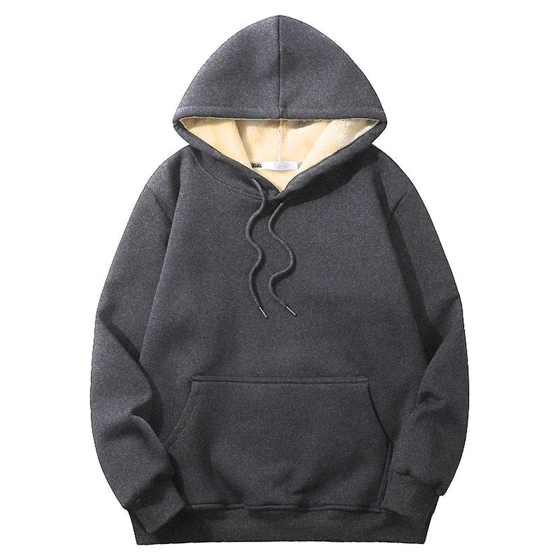 Gabriele - Unisex - Lammfell - Winterkapuzenpullover für Kuschelige Wärme - Livezo