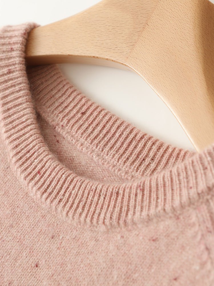 Gemütlicher Bunter Wollpullover mit Punkten - Livezo