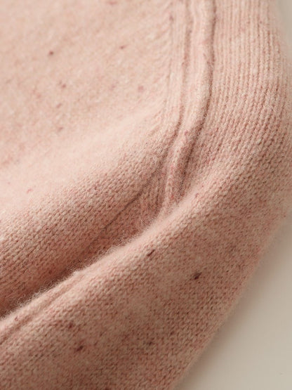 Gemütlicher Bunter Wollpullover mit Punkten - Livezo