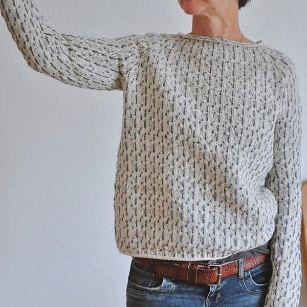 Gemütlicher eleganter Strickpullover für Damen - Livezo