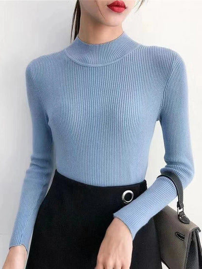 Gemütlicher gerippter Wollpullover für Damen - Livezo