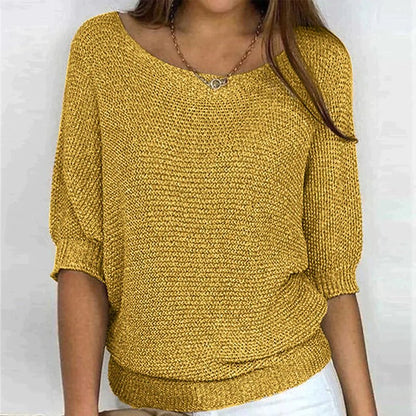 Gemütlicher schicker Strickpullover für legere Lagenlooks - Livezo