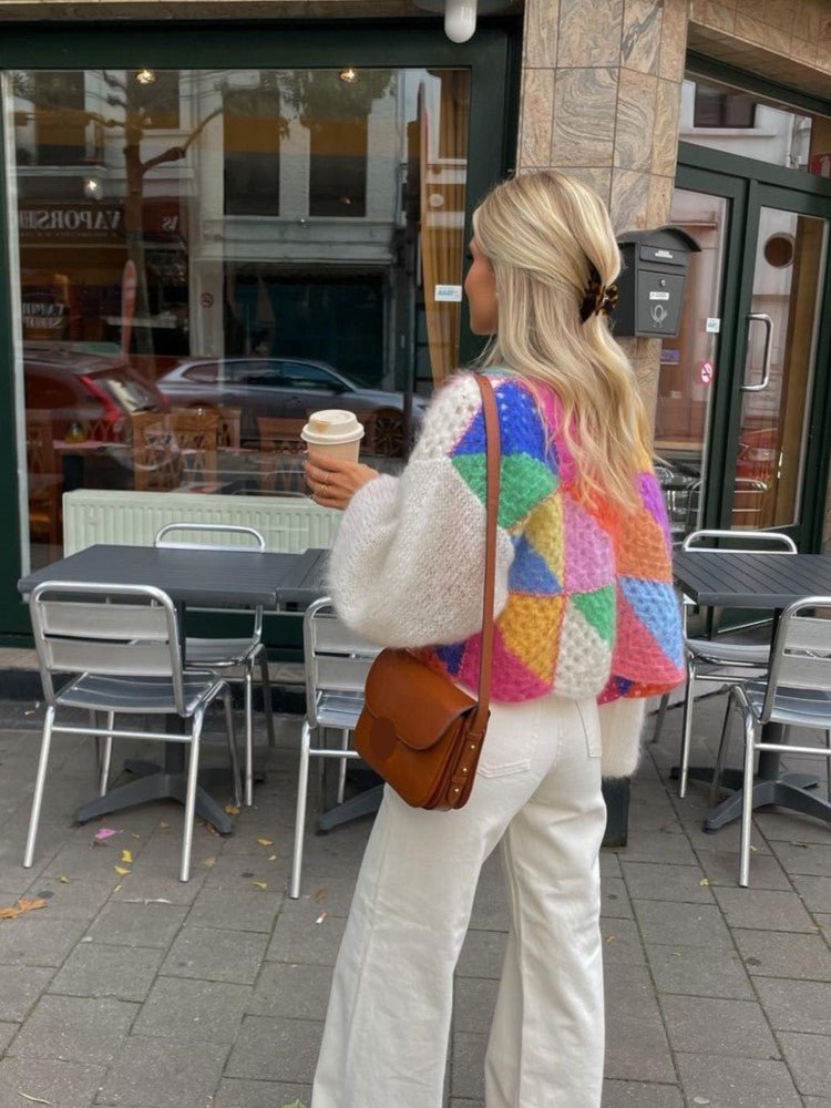 Gemütlicher Strukturstrickpullover mit Akzentdetails - Livezo