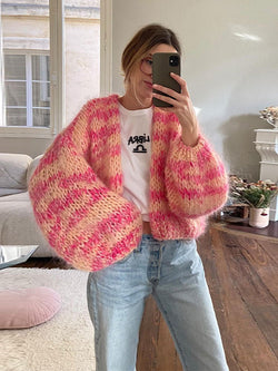 Gemütlicher Strukturstrickpullover mit Akzentdetails - Livezo