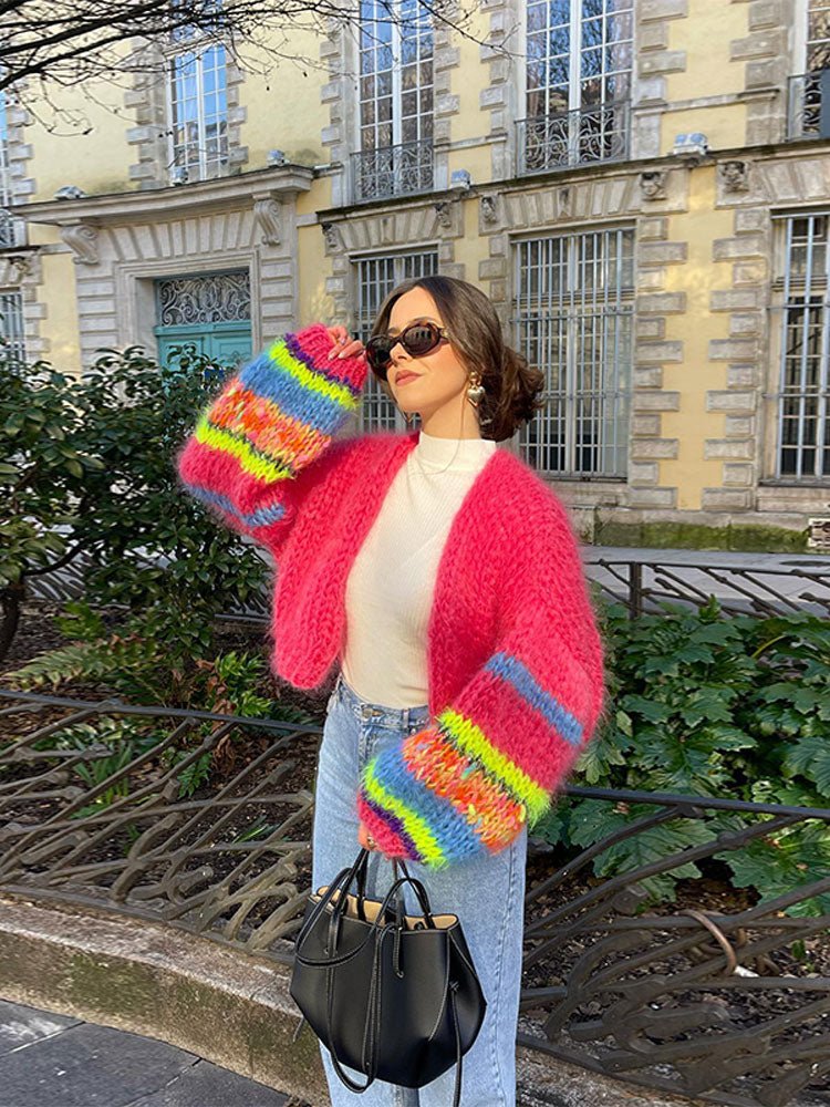 Gemütlicher Strukturstrickpullover mit Akzentdetails - Livezo