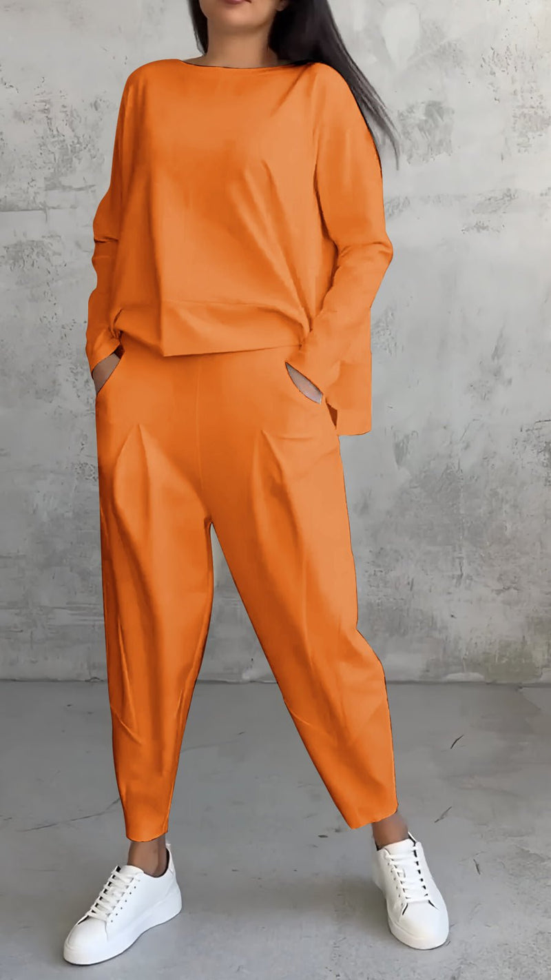 Gemütliches Strick - Zweiteiler - Loungewear - Set - Livezo