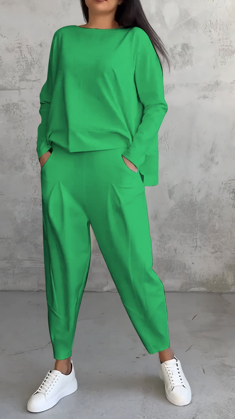 Gemütliches Strick - Zweiteiler - Loungewear - Set - Livezo