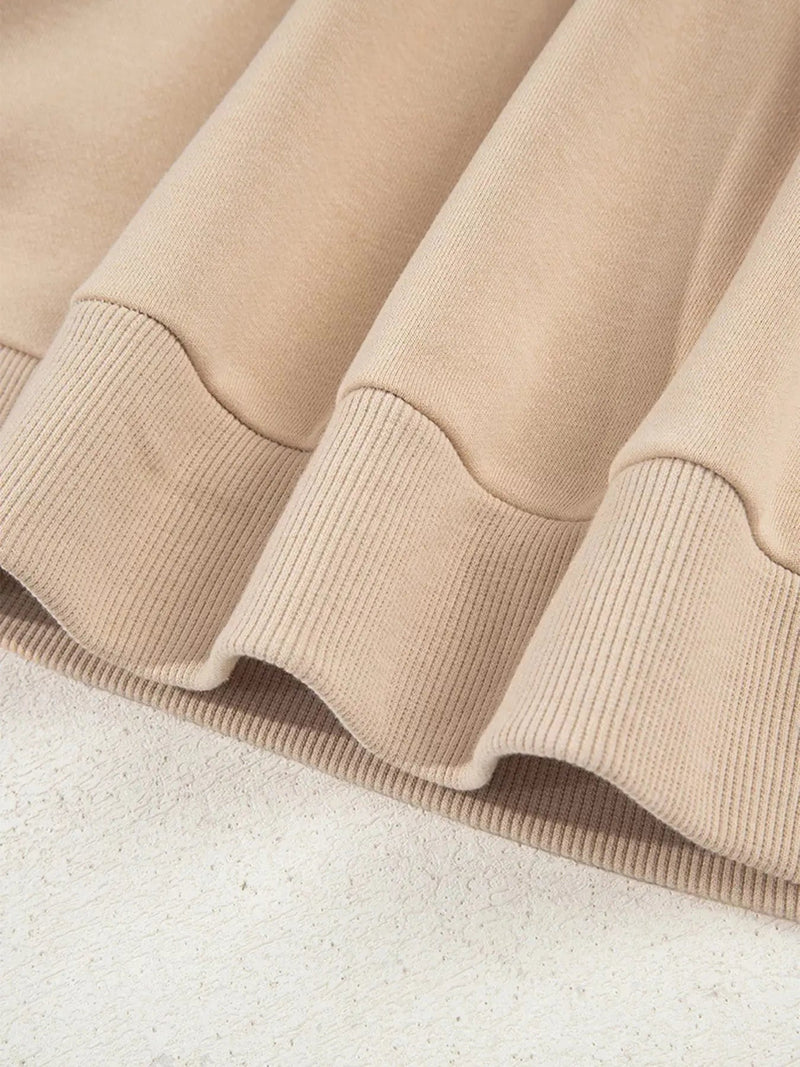 Gemütliches Sweatshirt mit Spitzenbesatz für lässig - schicke Looks - Livezo