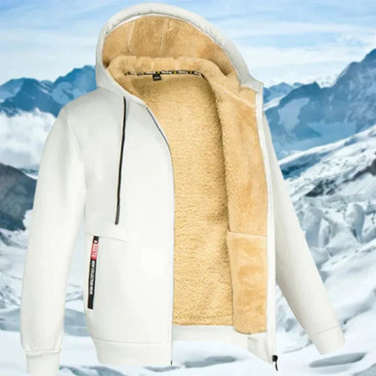 Gerben - Herren Winterjacke mit Kapuze und Fleece - Livezo