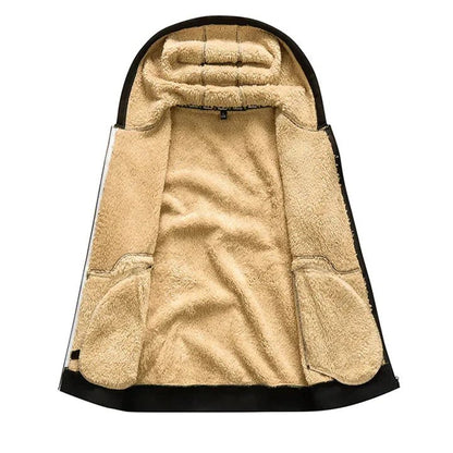 Gerben - Herren Winterjacke mit Kapuze und Fleece - Livezo