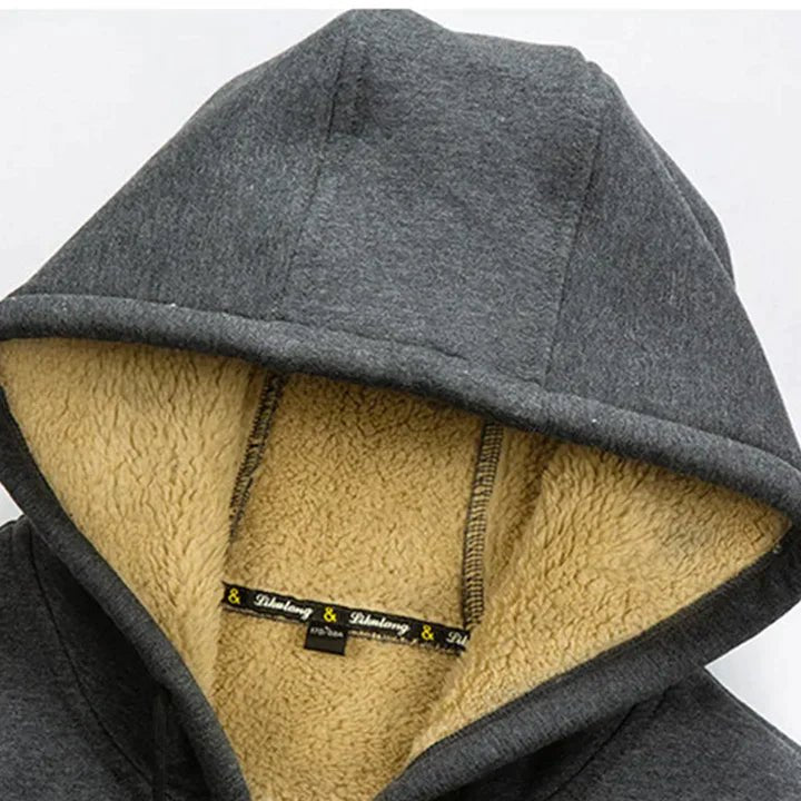 Gerben - Herren Winterjacke mit Kapuze und Fleece - Livezo