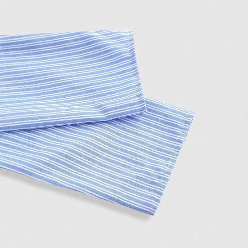 Gestreiftes Langarmshirt - Livezo