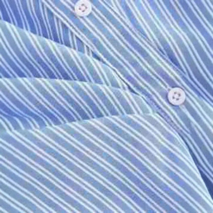 Gestreiftes Langarmshirt - Livezo