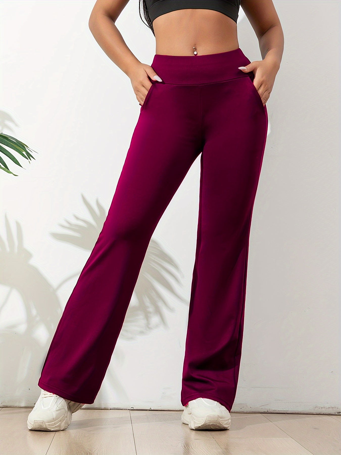 Gudrun - Elastische Freizeit - Yogahose - Livezo