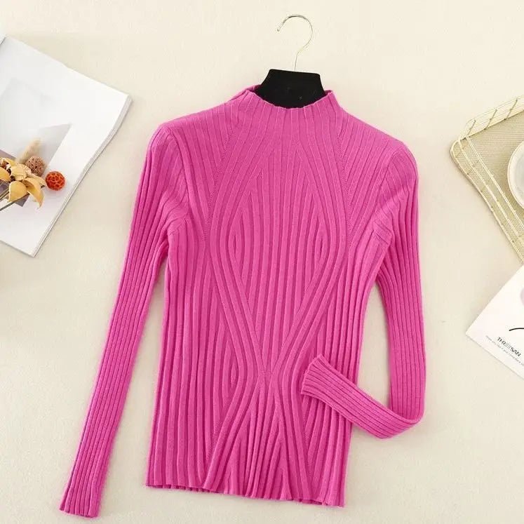 Gudrun - Halber Rollkragenpullover Pullover - Livezo