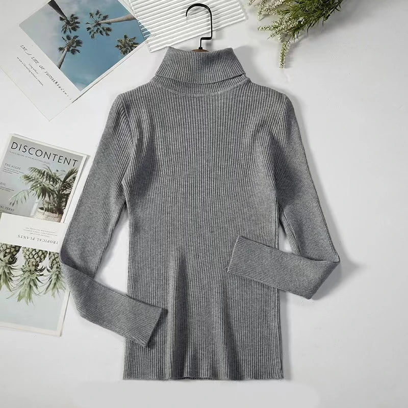 Gudrun - Halber Rollkragenpullover Pullover - Livezo