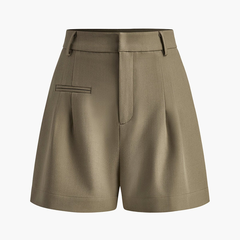 Halbtransparente Damen - Shorts mit mittlerer Taille - Livezo