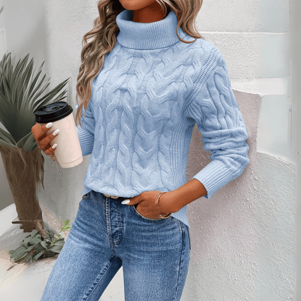 Hedda | Damen - Rollkragenpullover - Livezo