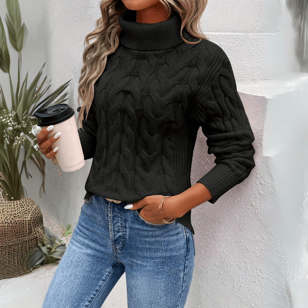 Hedda | Damen - Rollkragenpullover - Livezo