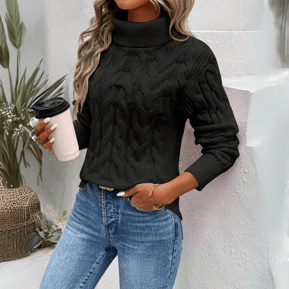 Hedda | Damen - Rollkragenpullover - Livezo