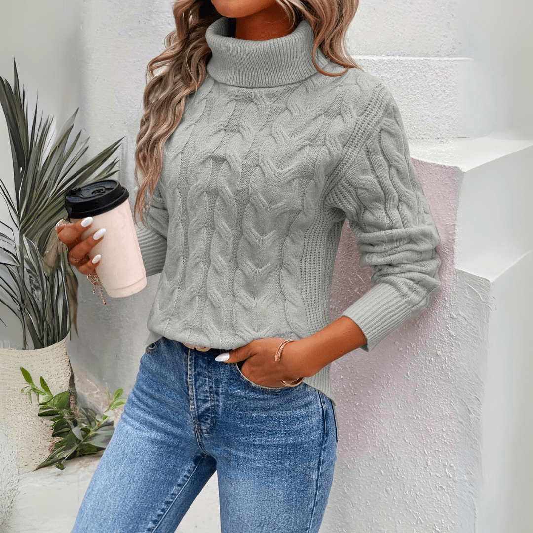 Hedda | Damen - Rollkragenpullover - Livezo