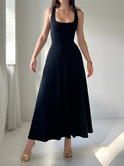 Heidi - Mode | Audrey Midi Kleid Wendbar Aus Organischem Bambus Mit Taschen - Livezo