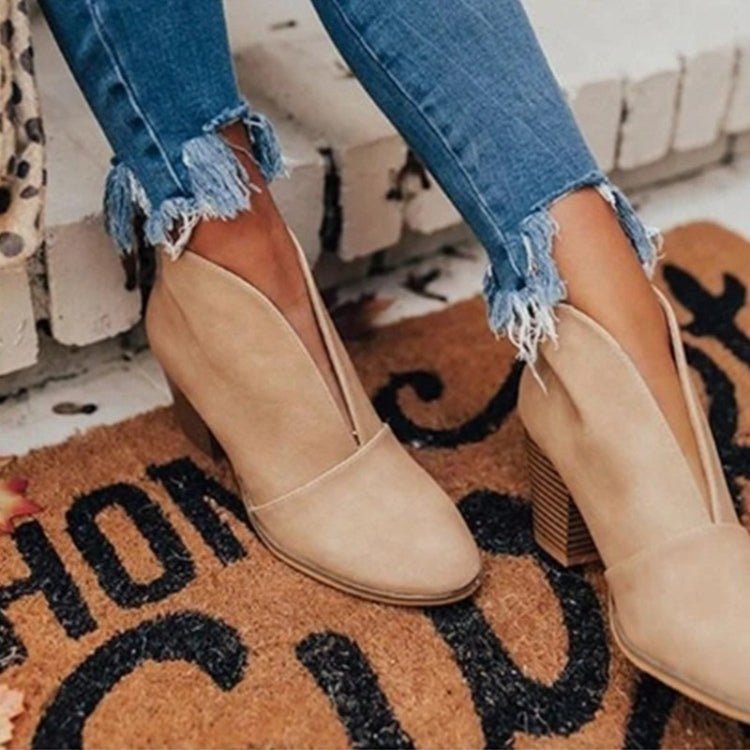 Hildegard | Damen Stiefeletten | Bequeme Boots mit Blockabsatz - Livezo