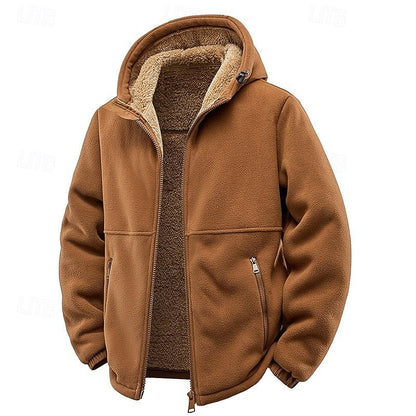 Hooded Zip Jacket With Soft Lining - Harren Cole