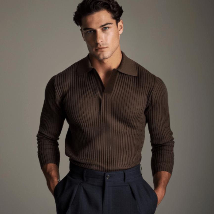 Hudson Hemd Elegantes offenes Kragenhemd | Elegantes offenes Kragenhemd - Livezo