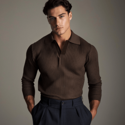 Hudson Hemd Elegantes offenes Kragenhemd | Elegantes offenes Kragenhemd - Livezo